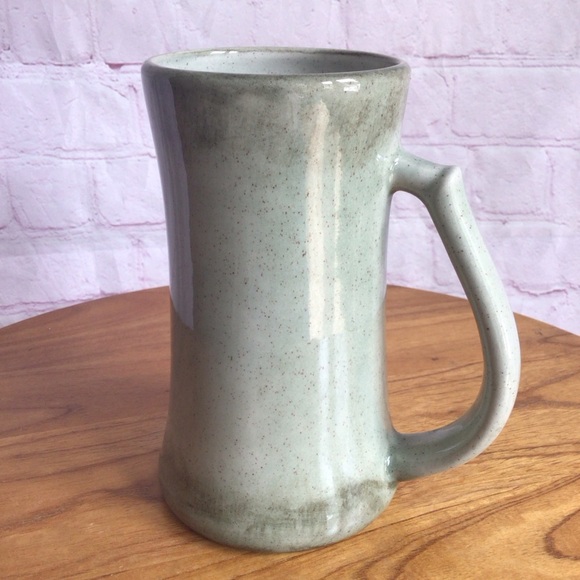 Artist Signed Ceramic Shamrock Handled Mugs - Set of 4 - Picture 9 of 12